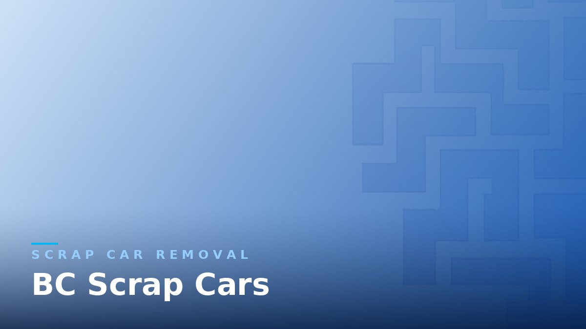 Old vehicle waiting to be collected for scrap — scrap car removal website for BC Scrap Cars