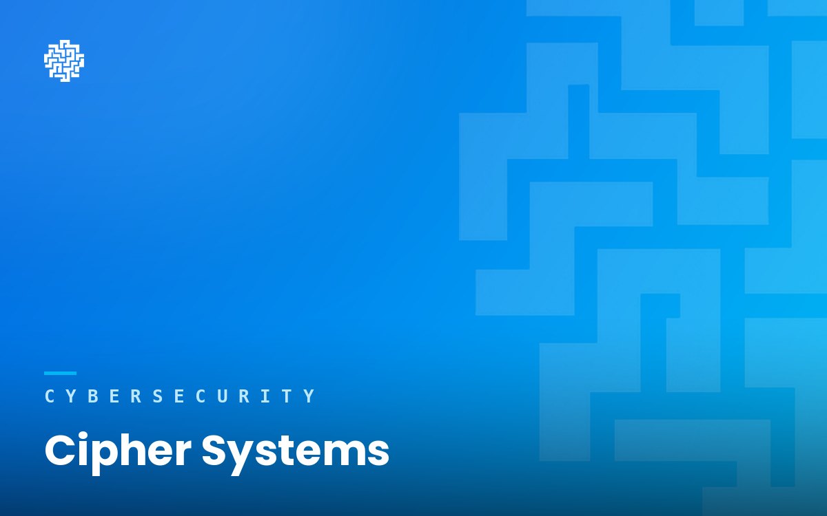 Branded project cover for Cipher Systems