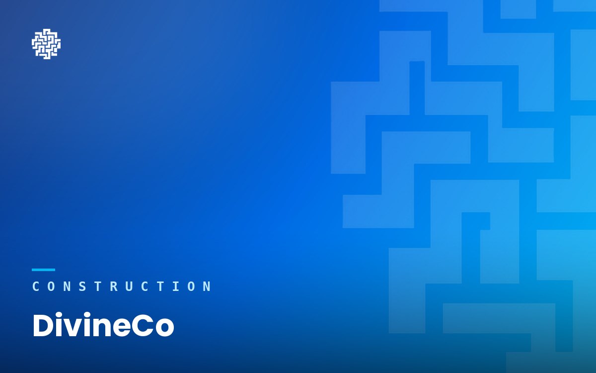 Branded project cover for DivineCo