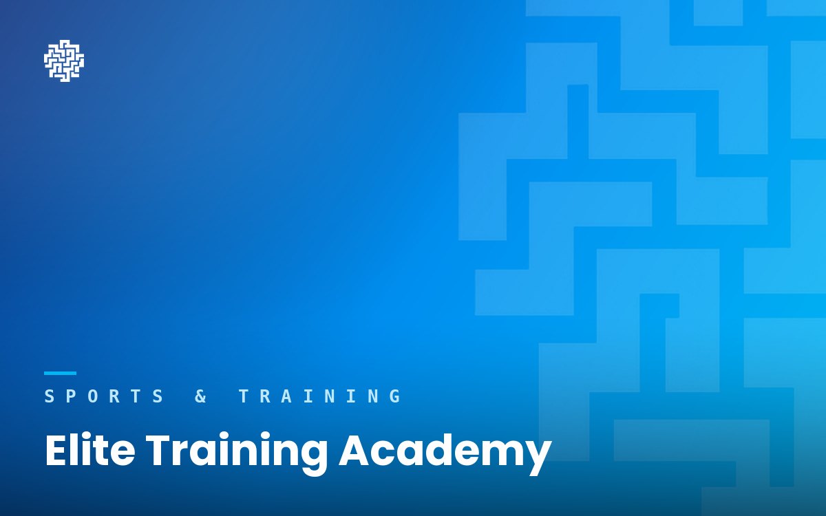 Branded project cover for Elite Training Academy