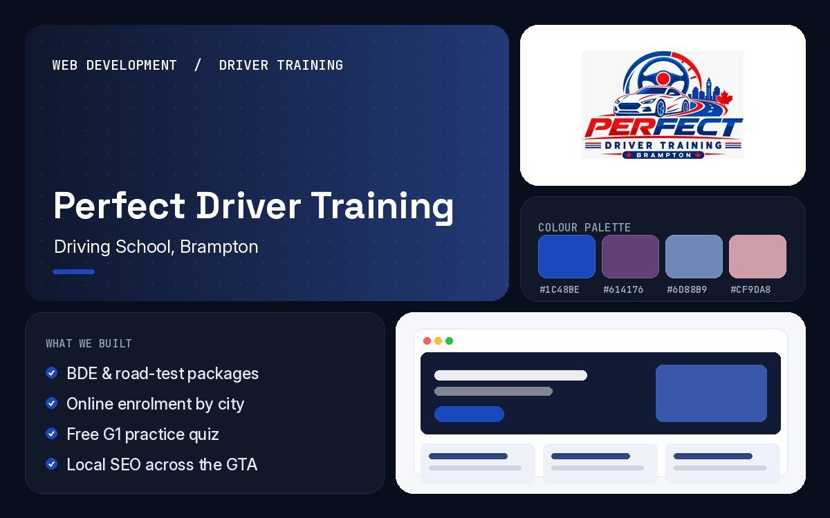 Perfect Driver Training — Driver Training project cover