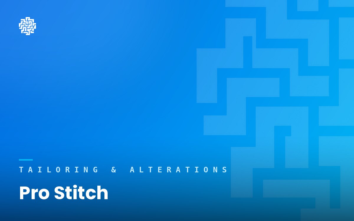 Branded project cover for Pro Stitch