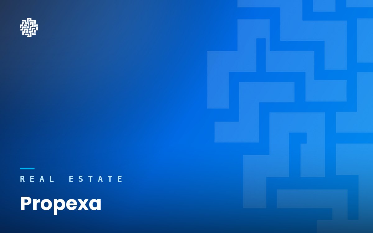 Branded project cover for Propexa