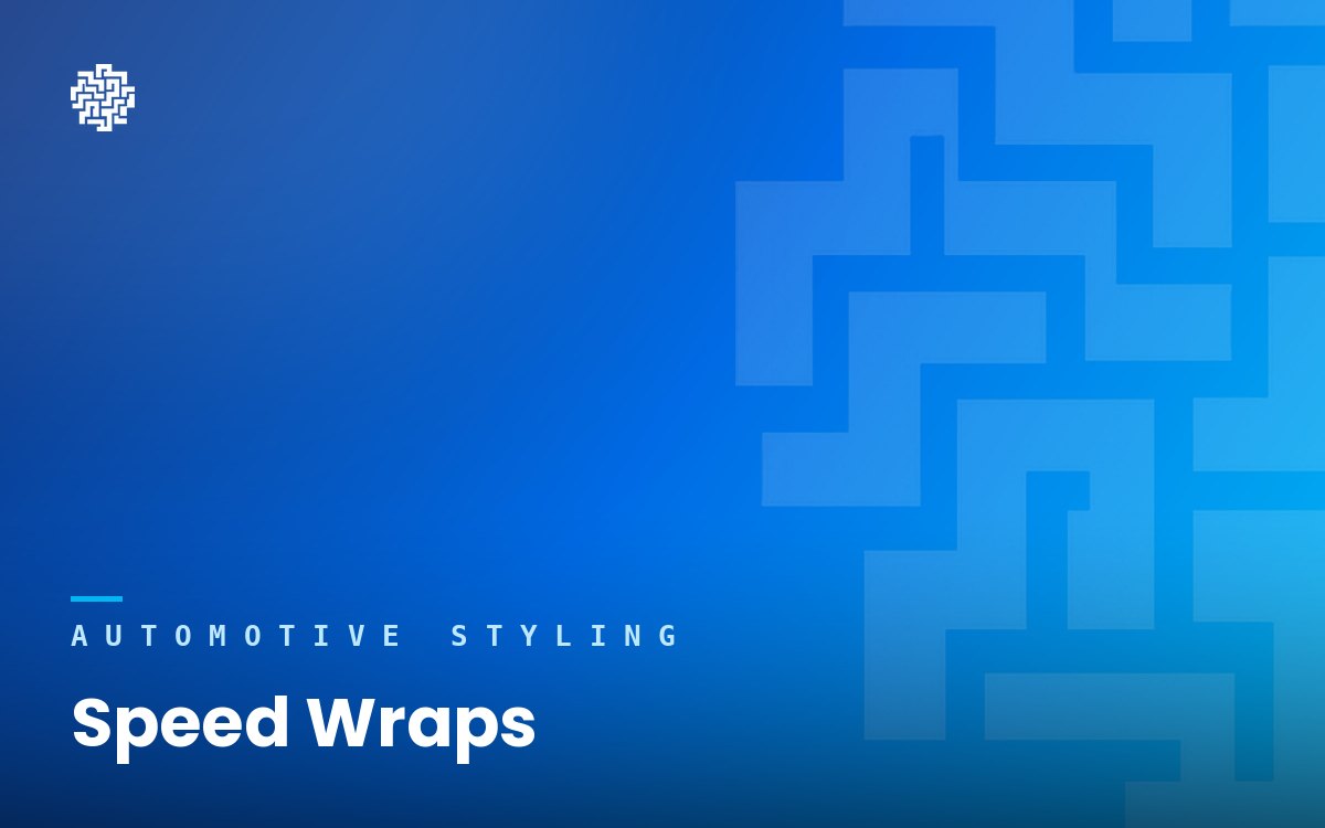 Branded project cover for Speed Wraps