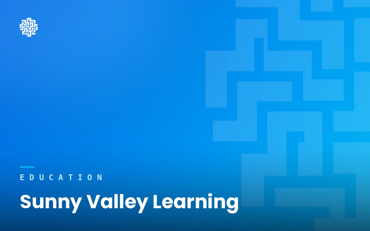 Sunny Valley Learning project
